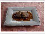 Filet mignon a la gelee de vin rouge