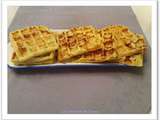 Gaufre courgette et beaufort