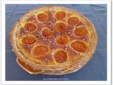 Tarte abricots et noix de coco