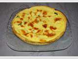 Tarte courgette, pomme et mimolette