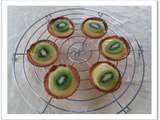 Tartelettes kiwi et fleur d'oranger