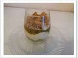 Verrine au kiwi et mascarpone