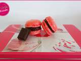 Macarons – Ganache chocolat framboise