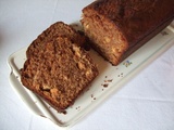 Cake à la pralinoise et au chocolat blanc