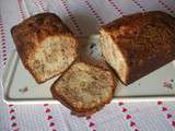 Cake au chocolat blanc et aux noisettes