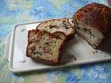 Cake aux champignons, lardons et Boursin