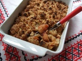 Crumble aux pommes et aux coings