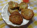 Galettes de courgettes