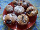 Gâteaux aux carrés de chocolat pour le gouter