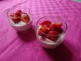 Mousse de fraises