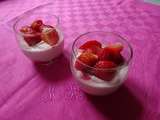 Mousse de fraises