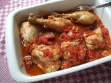 Poulet façon basquaise