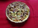 Quiche au bacon et coeurs d'artichauts