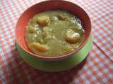 Soupe de pois cassés et pommes de terre