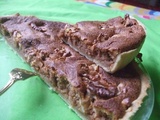 Tarte aux marrons et aux noix