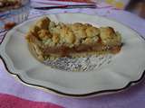 Tarte pommes/poires au crumble