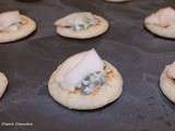 Blinis poire et Roquefort