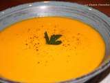 Velouté de carottes au curry