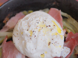 Fenouil rôti au jambon et à la burrata