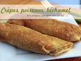 Crêpes, poireaux et béchamel