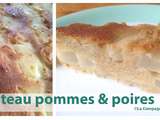 Gâteau pommes/poires