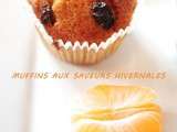 Muffins aux saveurs hivernales (sans gluten et sans lait)