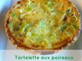 Tartelettes aux poireaux - sans gluten, sans lait, sans soja