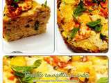 Timbale courgettes-amandes sans gluten, sans lait