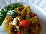 Caponata de poivrons et aubergines