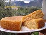 Gâteau yaourt au café et à la noix de coco