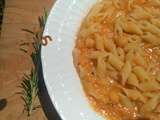 Mezze penne aux pois chiches, version sicilienne