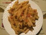 Penne au chou-fleur,haricots verts et tomates cerises