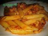 Penne sauce crevettes