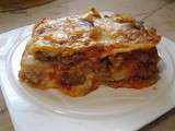 Lasagne à la sauce bolognaise et viande hachée