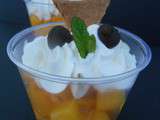 Abricots chantilly