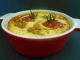 Clafoutis tomates & Mozzarella