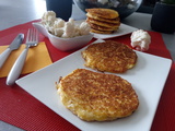 Galettes de chou-fleur au fromage (Thermomix)