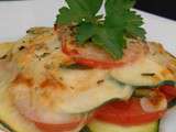 Gratin de courgette & Tomate