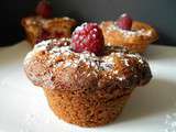 Muffins aux framboises