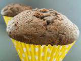 Muffins tout chocolat