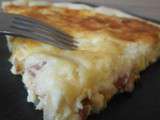 Quiche aux poireaux & Lardons