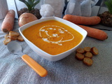 Velouté de carottes au lait de coco (Thermomix)