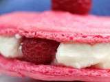 Macaron Framboise Mascarpone 8cm