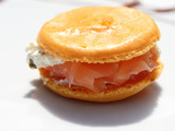 Macaron Salé Saumon fromage frais