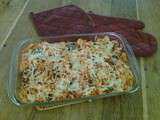 Gratin de farfalles aux courgettes sauce tomate