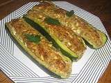 Kolokithia gemista (courgettes farcies)