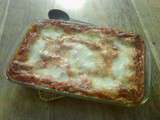 Lasagnes aux saucisses de Strasbourg et mozzarella