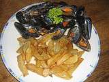 Moules sauce poulette