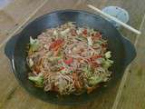 Nouilles yakisoba thaïes