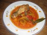 Poulet Basquaise